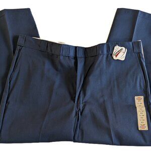 NWT Dickies Men's Navy Blue 874 Original Fit Work Pants. Size 48x30
